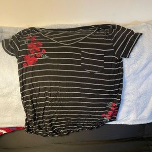 Size Medium Hollister Striped tee